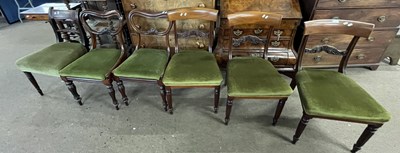 Lot 388 - A group of six various 19th Century mahogany...