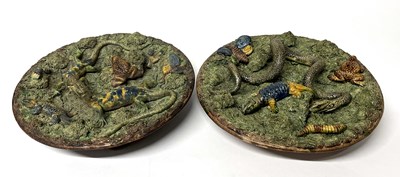 Lot 277 - Two Portuguese Caldas Palissey style dishes...