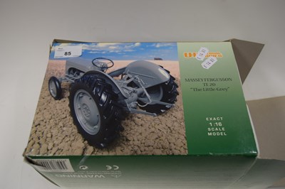 Lot 85 - UNIVERSAL HOBBIES MASSEY FERGUSON TE20 MODEL...