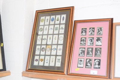 Lot 32 - Ogdens Cigarette Cards - Actresses together...