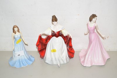 Lot 49 - Three Royal Doulton figurines