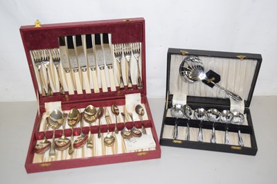 Lot 81 - Two cases of plated cutlery