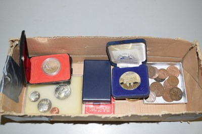 Lot 99 - Box of various assorted coinage
