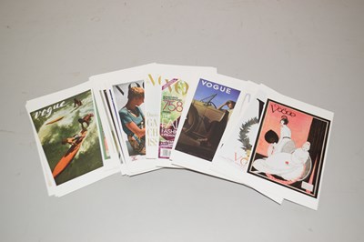 Lot 105 - A packet of reproduction Vogue postcards