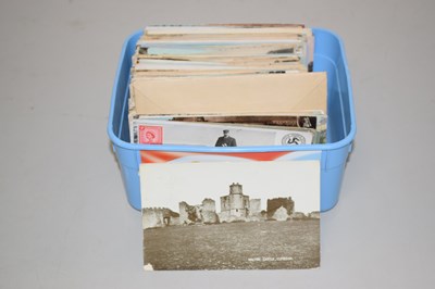 Lot 111 - Box of assorted postcards