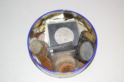Lot 117 - A box of assorted coinage
