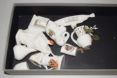 Lot 140 - Collection of various crested china wares
