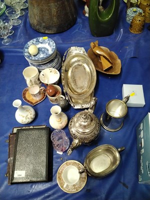 Lot 164 - Mixed Lot: Various silver plated wares,...
