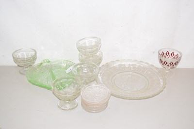 Lot 174 - Mixed Lot: Glass wares to include a Queen...