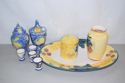 Lot 175 - Mixed Lot: Various ceramics to include meat...