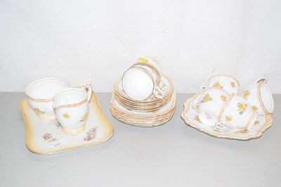 Lot 177 - A quantity of Bell china tea wares and a...