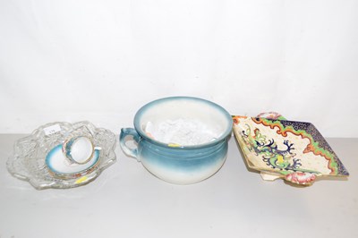 Lot 179 - Mixed Lot: Royal Winton dragon pattern bowl, a...