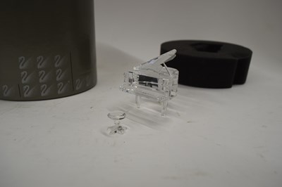 Lot 103 - SWAROVSKI CRYSTAL, A CASED MODEL PIANO