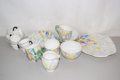 Lot 212 - A quantity of Crown Staffordshire floral...