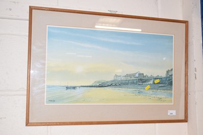 Lot 239 - Mick Bensley coloured print of Sheringham
