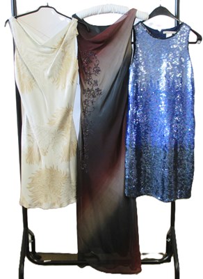 Lot 109 - Three dresses: to include a pale blue...