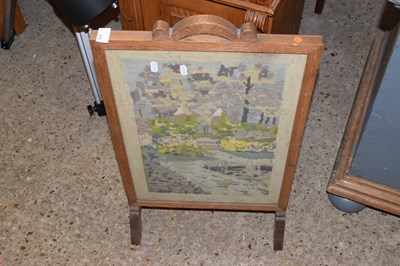 Lot 270 - A tapestry fire screen
