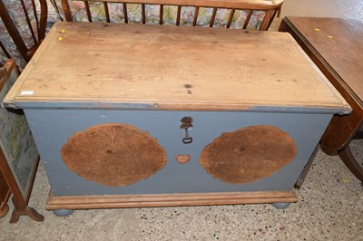 Lot 271 - A large 19th Century continental pine blanket...