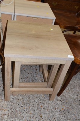 Lot 294 - Nest of two modern tables