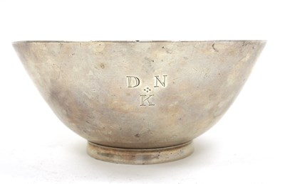 Lot 61 - A Tiffany & Co sterling bowl of plain circular...