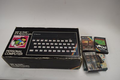 Lot 125 - SINCLAIR ZX SPECTRUM PERSONAL COMPUTER PLUS...