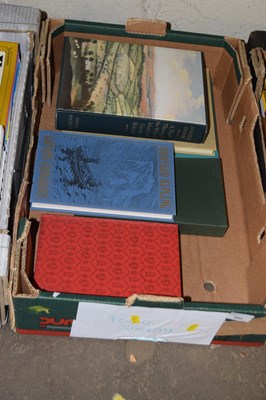 Lot 593 - One box of Folio Society books