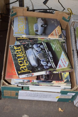 Lot 595 - One box of Jaguar Enthusiast magazines