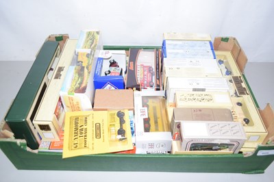 Lot 605 - Box of Days Gone and other toy vehicles in...
