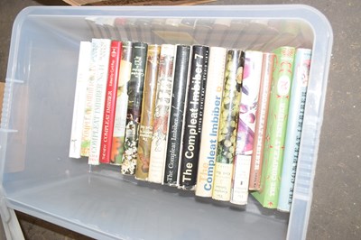 Lot 622 - One box of books The Complete Imbiber