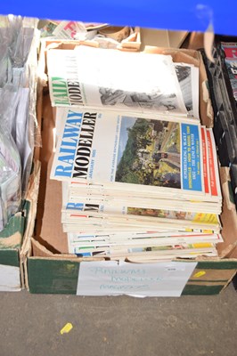 Lot 628 - One box of Railway Modeler magazines