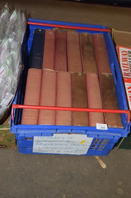 Lot 631 - One box of Dictionary of Anonymous &...