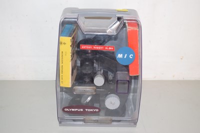 Lot 502 - An Olympus Tokyo microscope
