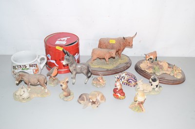 Lot 503 - Mixed Lot: Various animal ornaments to include...