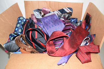 Lot 505 - Box of assorted gents ties