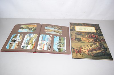 Lot 517 - Two postcard albums