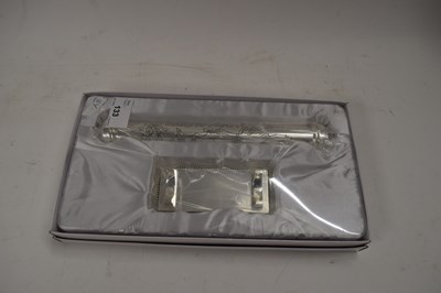 Lot 133 - BOXED BIRTH CERTIFICATE HOLDER