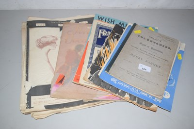 Lot 526 - A group of various music books