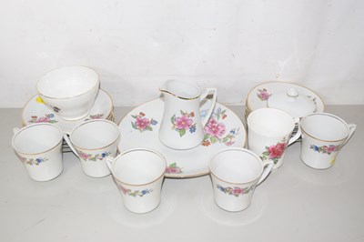 Lot 542 - A quantity of continental tea wares