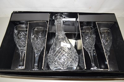 Lot 544 - Royal Doulton decanter and four accompanying...