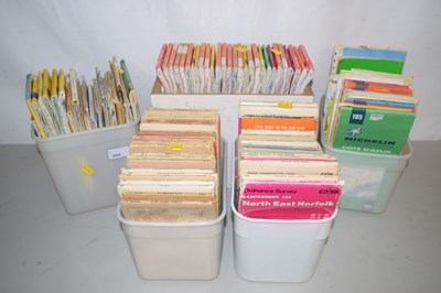 Lot 559 - Five boxes of assorted maps