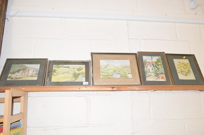 Lot 570 - Killingbeck, group of five various watercolour...