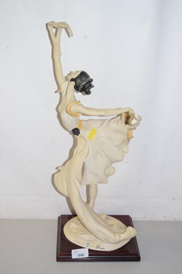 Lot 648 - Capodimonte figure of a dancer