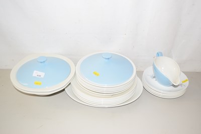 Lot 649 - Quantity of Johnson Bros retro dinner wares