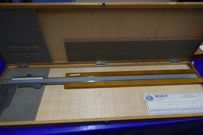 Lot 144 - ROCH FRANCE LARGE METAL PRECISION CALIPERS IN...