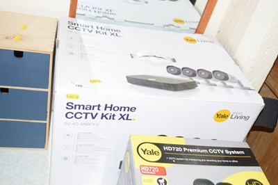 Lot 708 - A boxed Smarthome CCTV kit by Yale Smart Living