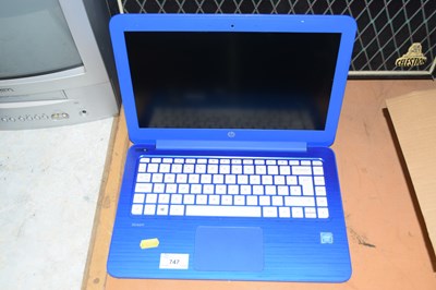 Lot 747 - An HP laptop