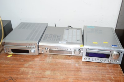 Lot 757 - A collection of audio equipment comprising:...