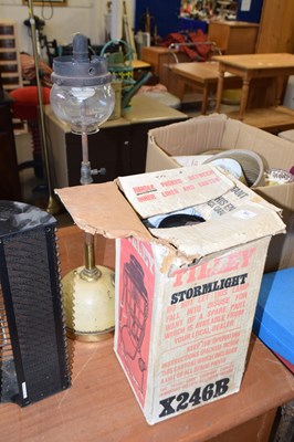 Lot 770 - A boxed tilley lamp plus one other oil lamp