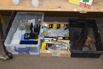 Lot 791A - Two boxes of various garage clearance sundries