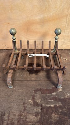 Lot 1107 - Metal Fireplace